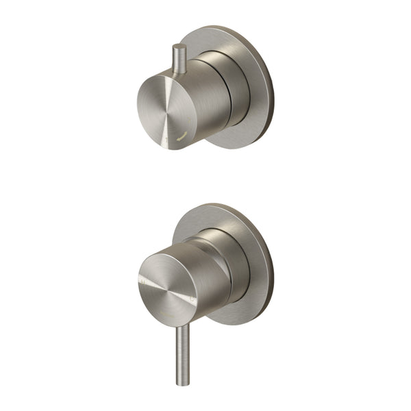 Hotbath Archie AR029 inbouw douchemengkraan met 2-weg omstel RVS 316