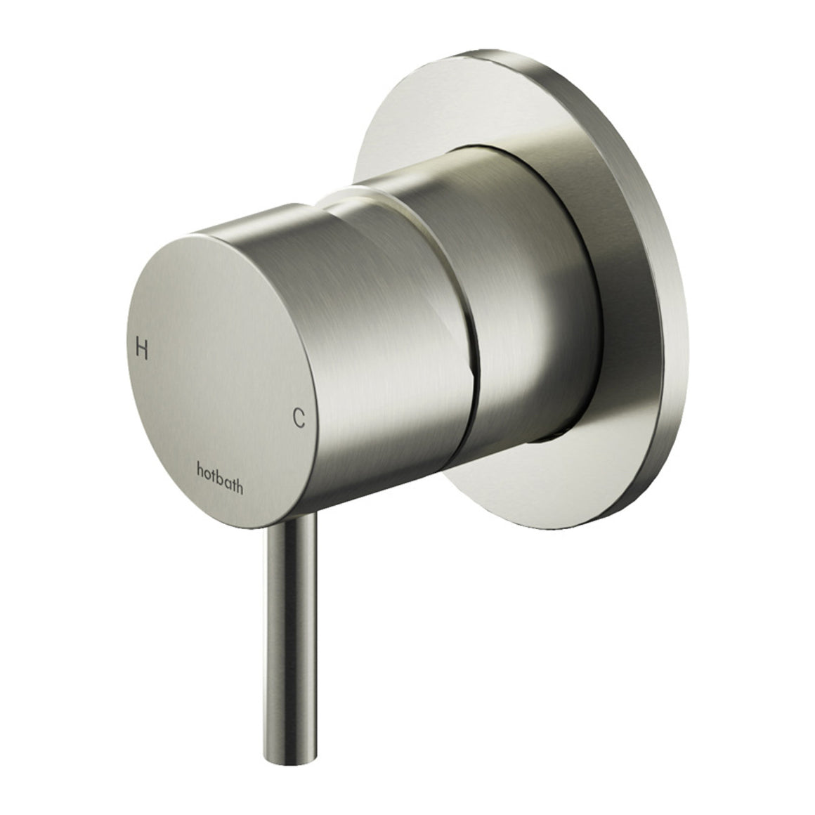 Hotbath Archie AR031 inbouw douchemengkraan RVS 316 Geborsteld RVS productfoto