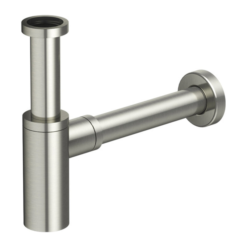 Hotbath Archie AR035 design sifon rond RVS 316 Geborsteld RVS productfoto
