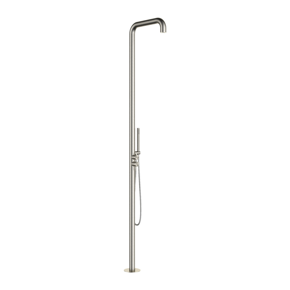Hotbath Archie AR091 vrijstaande buitendouche RVS 316 Geborsteld RVS productfoto
