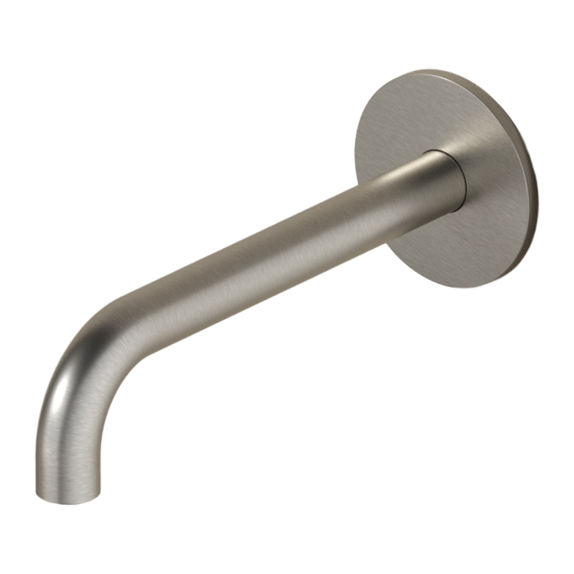 Hotbath Archie AR094 uitloop voor inbouw wastafelkraan RVS 316 Geborsteld RVS 15 cm productfoto