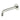 Hotbath Archie AR095 inbouw muuruitloop RVS 316 Geborsteld RVS 18 cm productfoto