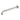 Hotbath Archie AR095 inbouw muuruitloop RVS 316 Geborsteld RVS 22 cm productfoto