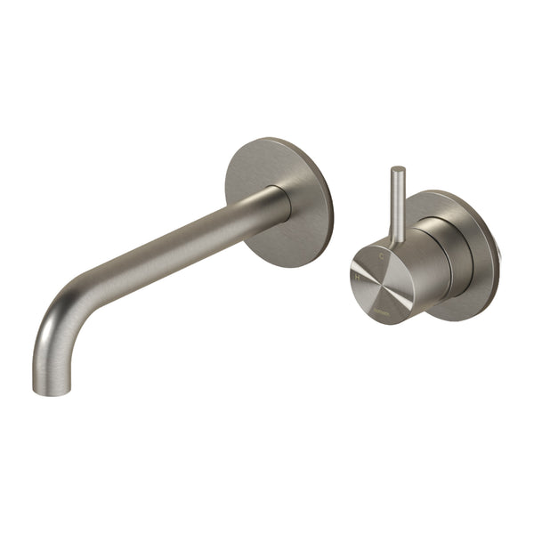 Hotbath Archie AR105 inbouw wastafelmengkraan 3+3 inbouwsysteem RVS 316 (afbouwdeel)