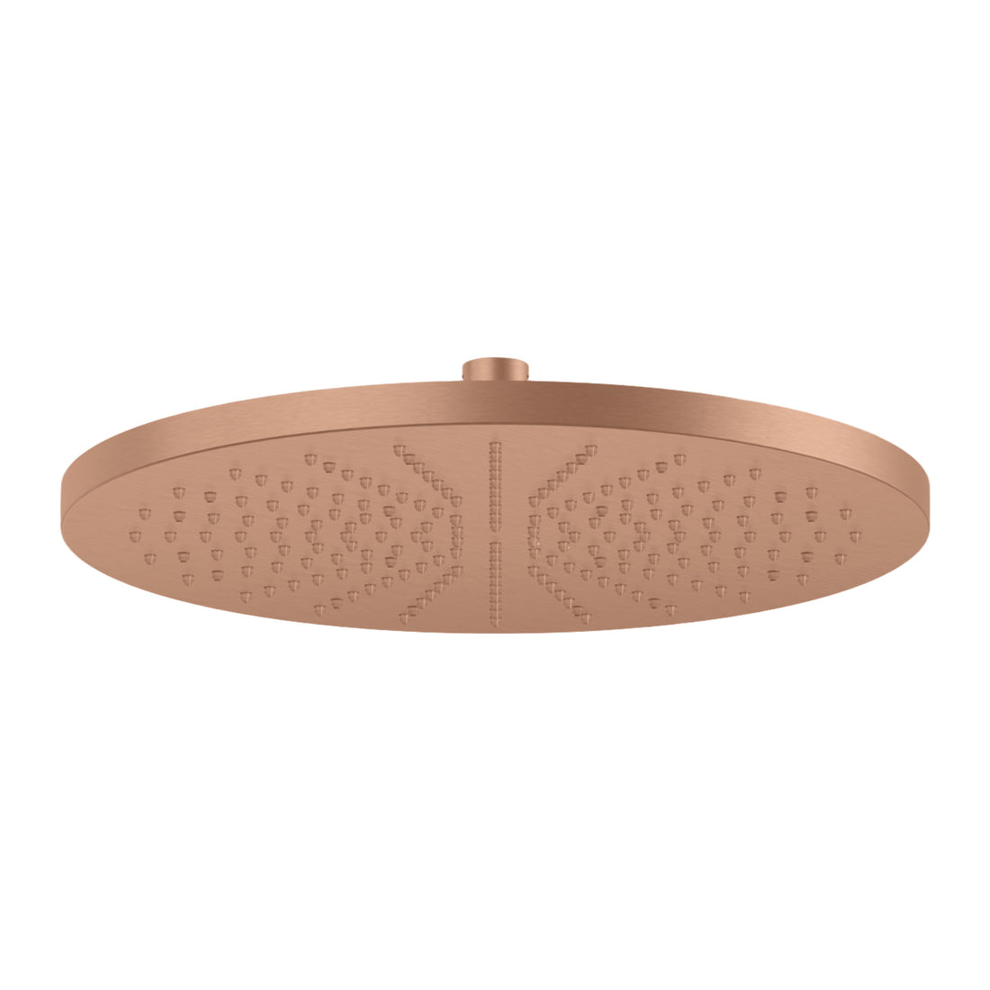 Hotbath Archie AR106 hoofddouche rond 30 cm RVS 316 Geborsteld koper PVD productfoto (kleurimpressie)