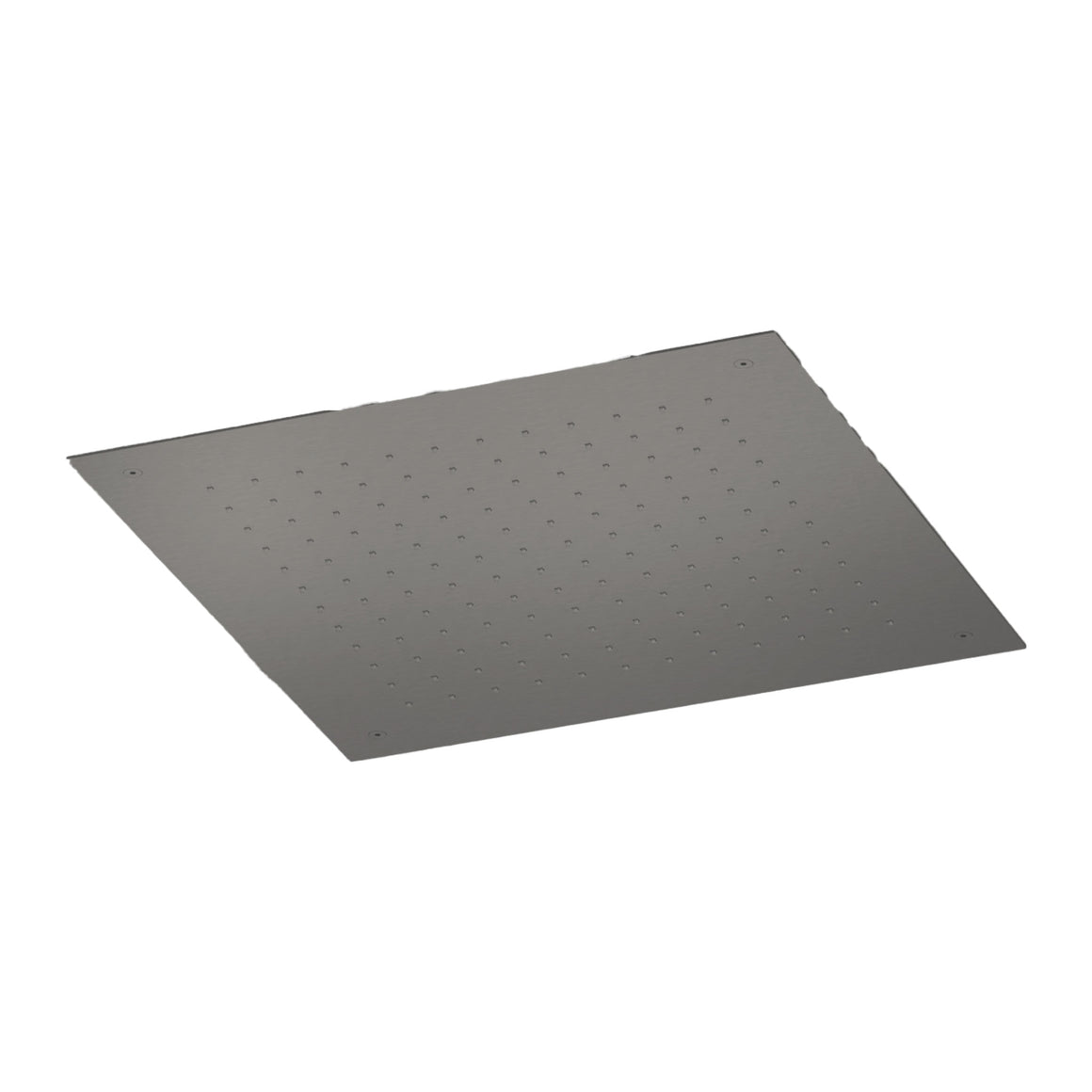 Hotbath Archie AR111 inbouw hoofddouche vierkant 50 cm RVS 316 Geborsteld gunmetal PVD productfoto (kleurimpressie)
