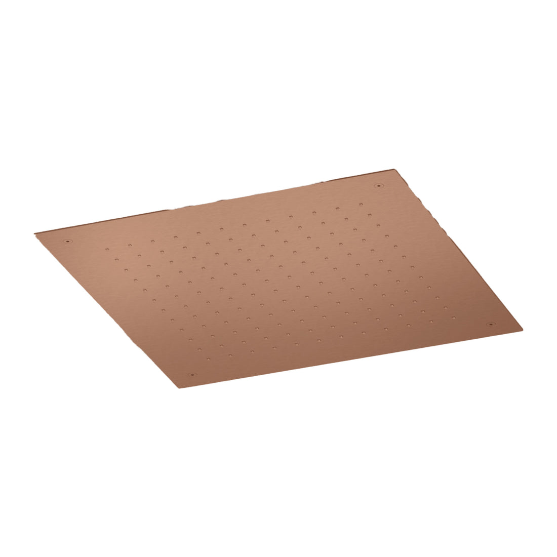 Hotbath Archie AR111 inbouw hoofddouche vierkant 50 cm RVS 316 Geborsteld koper PVD productfoto (kleurimpressie)