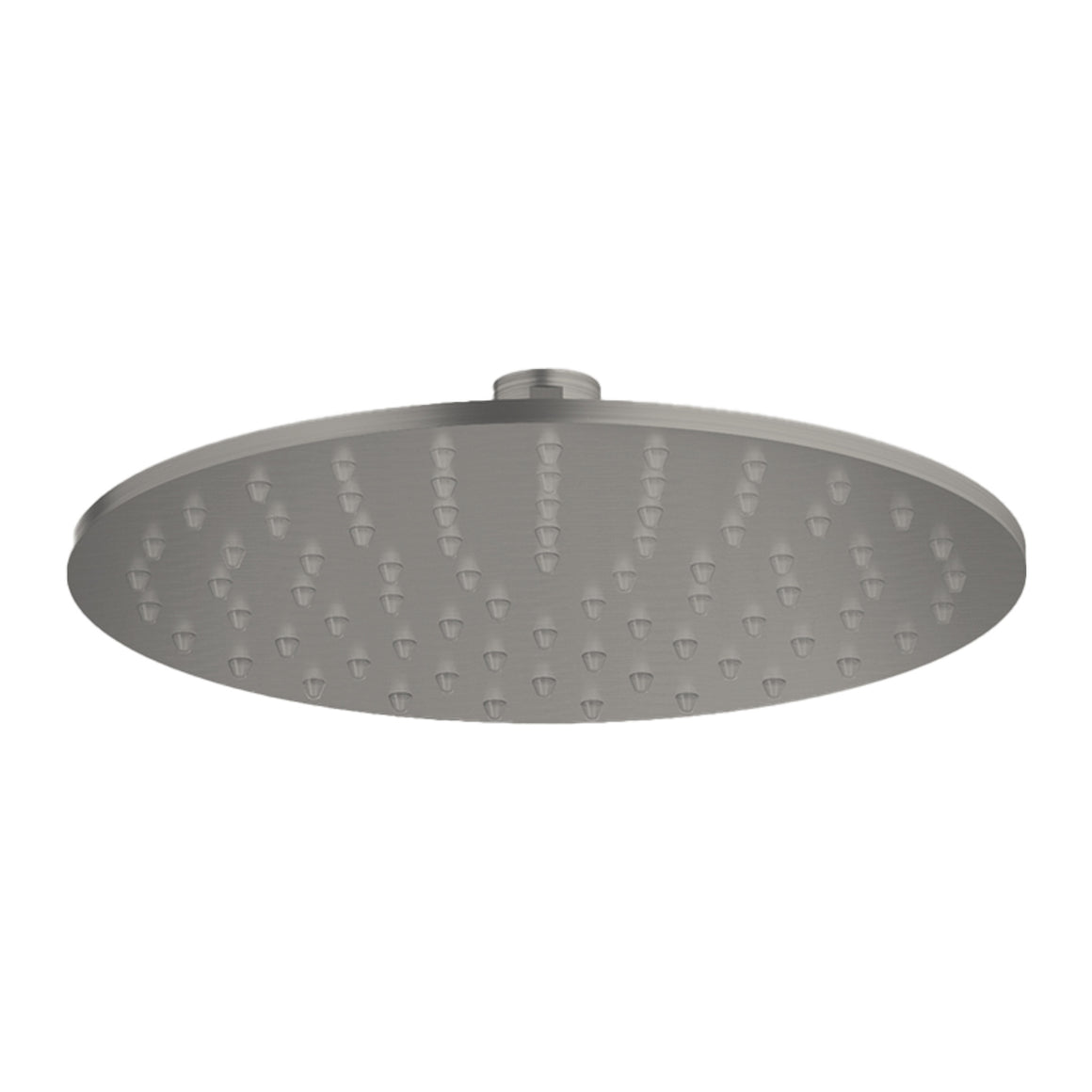 Hotbath Archie AR198 hoofddouche rond 20 cm extra dun RVS 316 Geborsteld gunmetal PVD productfoto (kleurimpressie)