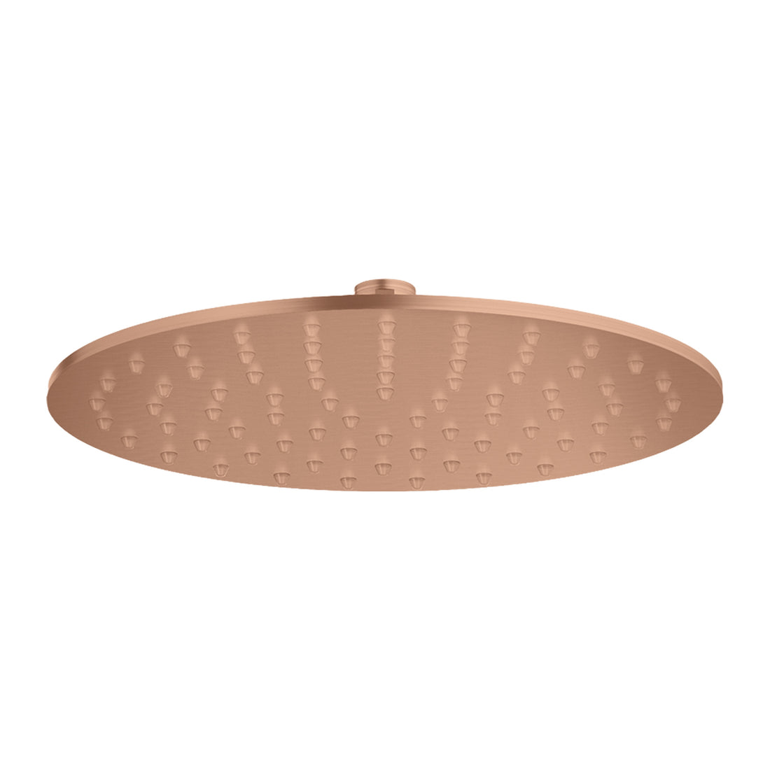Hotbath Archie AR199 hoofddouche rond 30 cm extra dun RVS 316 Geborsteld koper PVD productfoto (kleurimpressie)