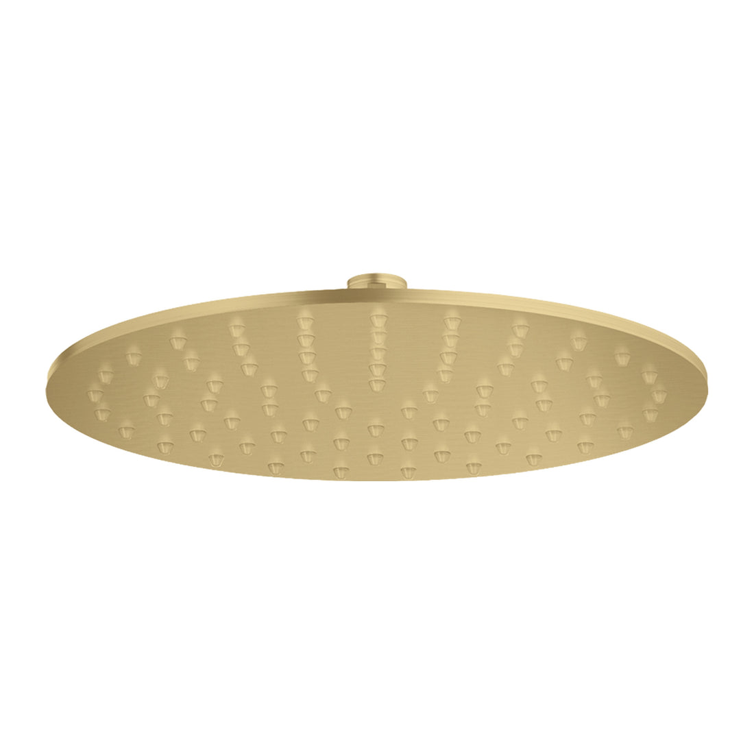 Hotbath Archie AR199 hoofddouche rond 30 cm extra dun RVS 316 Geborsteld messing PVD productfoto (kleurimpressie)
