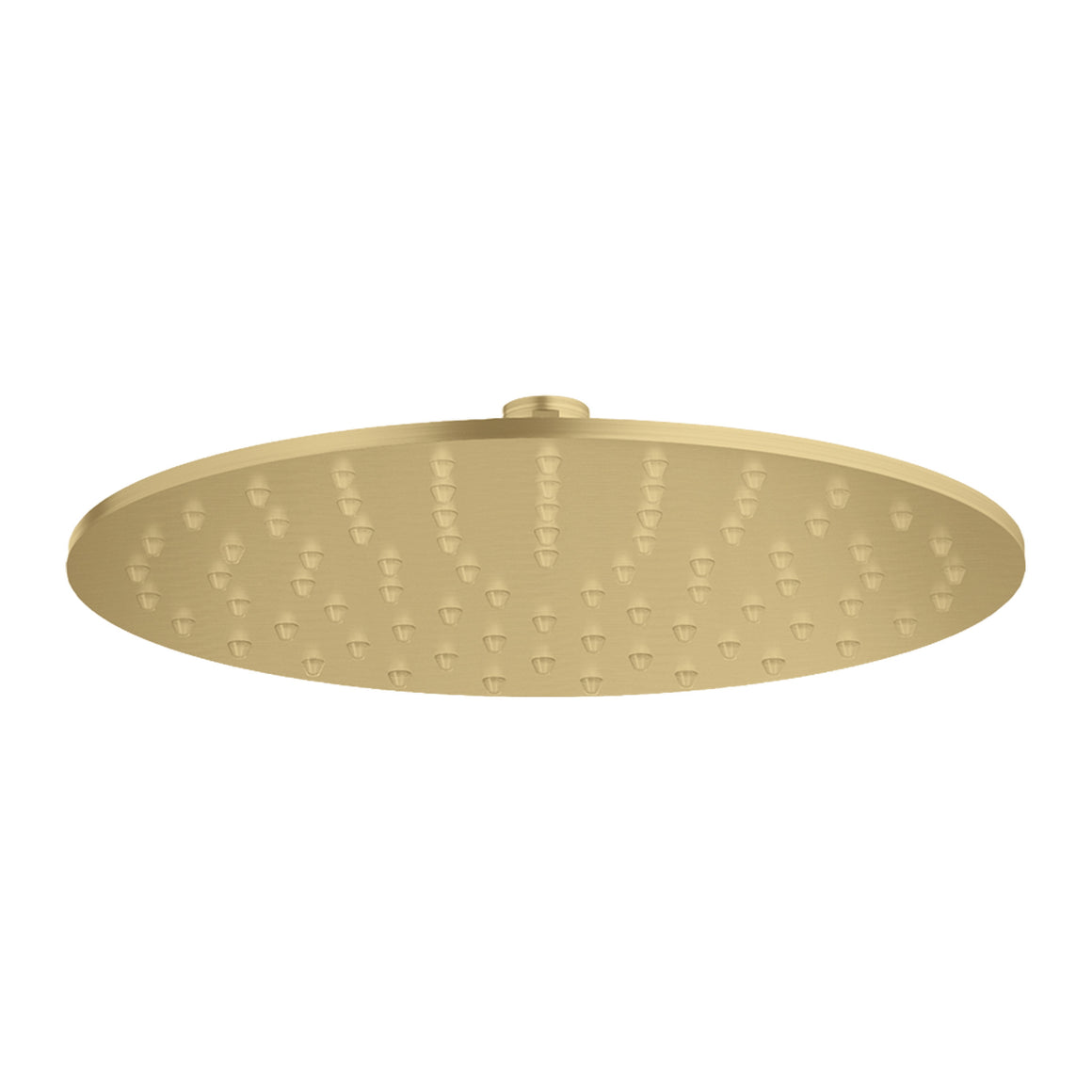 Hotbath Archie AR199 hoofddouche rond 30 cm extra dun RVS 316 Geborsteld messing PVD productfoto (kleurimpressie)