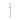Hotbath Archie AR306 glijstang 90 cm RVS 316 Geborsteld messing PVD productfoto