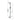 Hotbath Archie AR306 glijstang 90 cm RVS 316 Geborsteld RVS productfoto