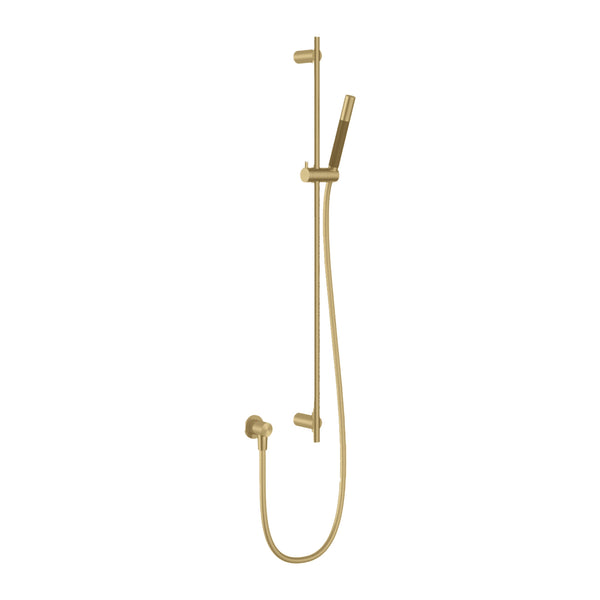 Hotbath Archie AR317 glijstangset 90 cm met wanduitlaat, doucheslang en handdouche RVS 316