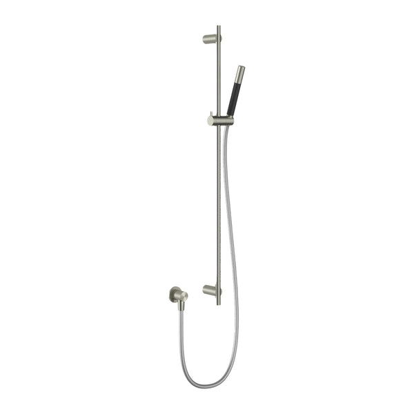 Hotbath Archie AR317 glijstangset 90 cm met wanduitlaat, doucheslang en handdouche RVS 316