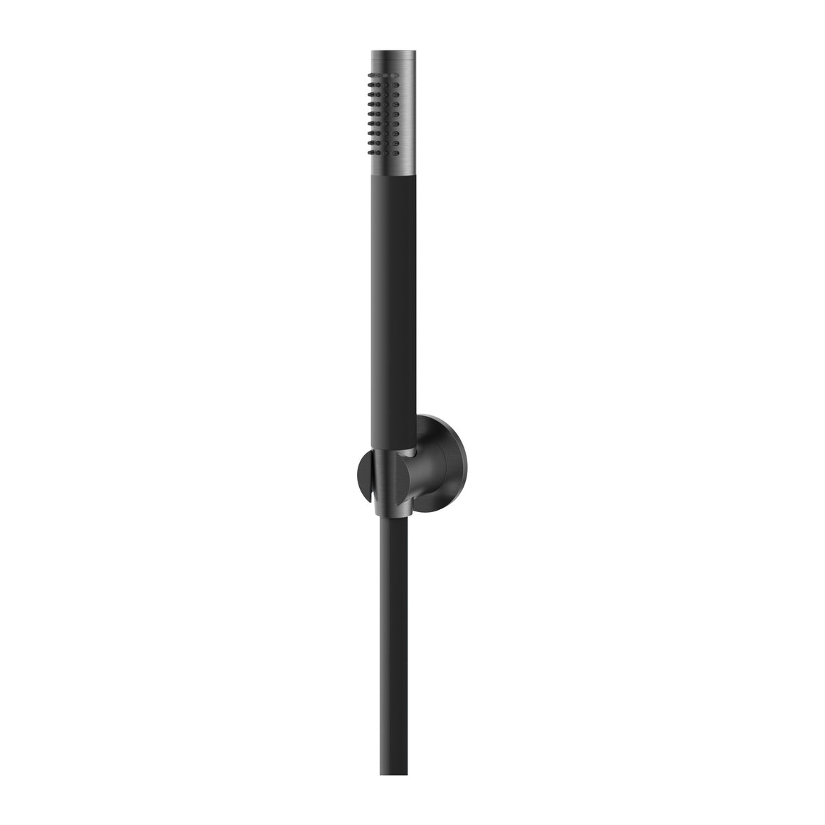 Hotbath Archie AR433 handdoucheset met wandhouder en doucheslang RVS 316 Geborsteld gunmetal PVD productfoto