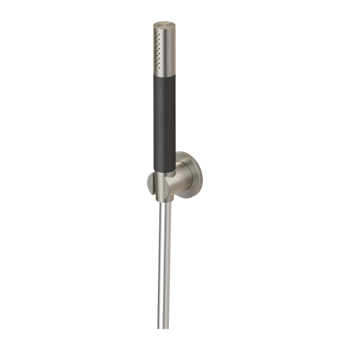 Hotbath Archie AR433 handdoucheset met wandhouder en doucheslang RVS 316 Geborsteld RVS productfoto