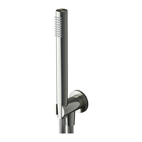 Hotbath Archie AR440 handdoucheset met wandhouder, wanduitlaat en doucheslang RVS 316