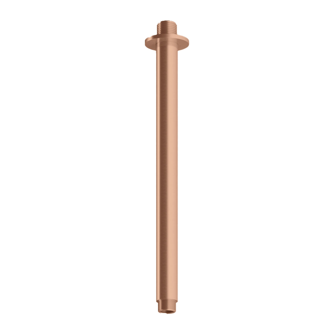 Hotbath Archie AR453 plafondbuis rond 30 cm RVS 316 Geborsteld koper PVD productfoto (kleurimpressie)