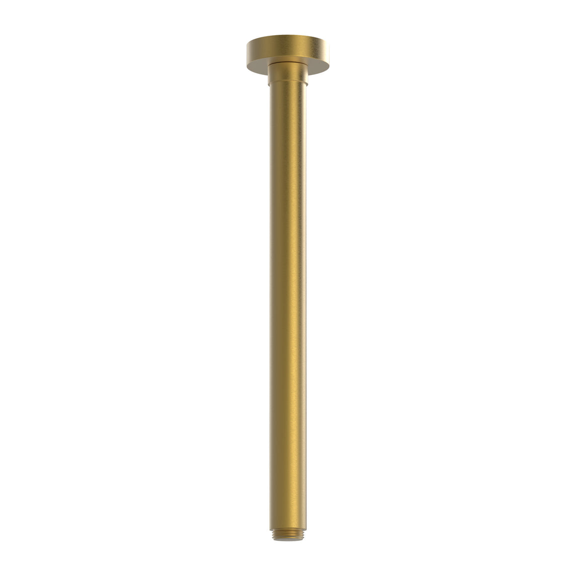 Hotbath Archie AR453 plafondbuis rond 30 cm RVS 316 Geborsteld messing PVD productfoto