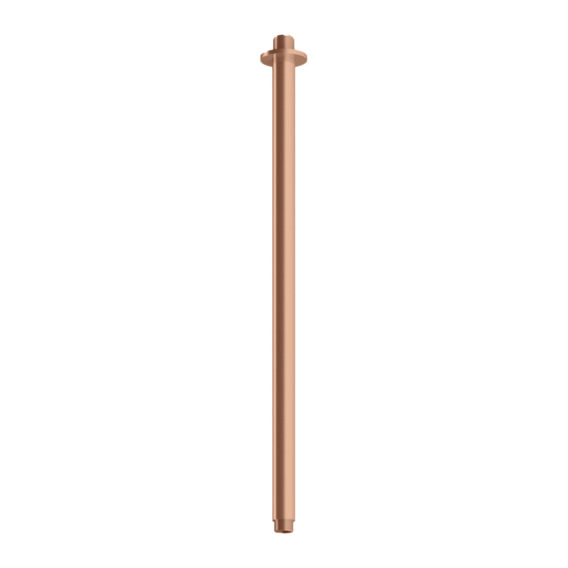 Hotbath Archie AR454 plafondbuis rond 50 cm RVS 316 Geborsteld koper PVD productfoto (kleurimpressie)