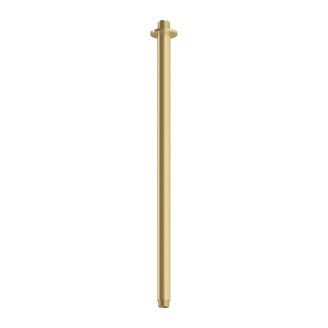 Hotbath Archie AR454 plafondbuis rond 50 cm RVS 316 Geborsteld messing PVD productfoto (kleurimpressie)
