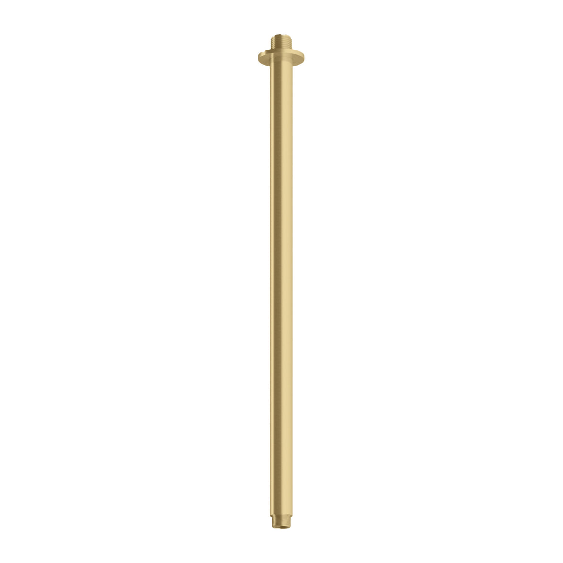 Hotbath Archie AR454 plafondbuis rond 50 cm RVS 316 Geborsteld messing PVD productfoto (kleurimpressie)