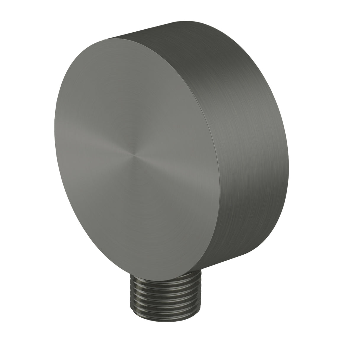 Hotbath Archie AR500 wanduitlaat rond RVS 316 Geborsteld gunmetal PVD productfoto