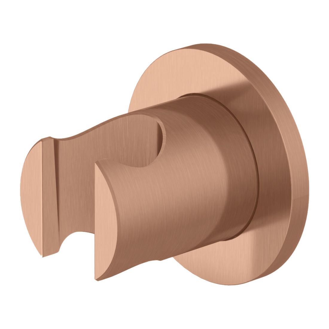 Hotbath Archie AR514 wandhouder voor handdouche RVS 316 Geborsteld koper PVD productfoto (kleurimpressie)