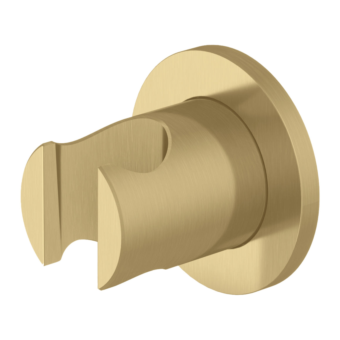 Hotbath Archie AR514 wandhouder voor handdouche RVS 316 Geborsteld messing PVD productfoto (kleurimpressie)