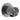 Hotbath Archie AR517 wandaansluitbocht RVS 316 Geborsteld gunmetal PVD productfoto