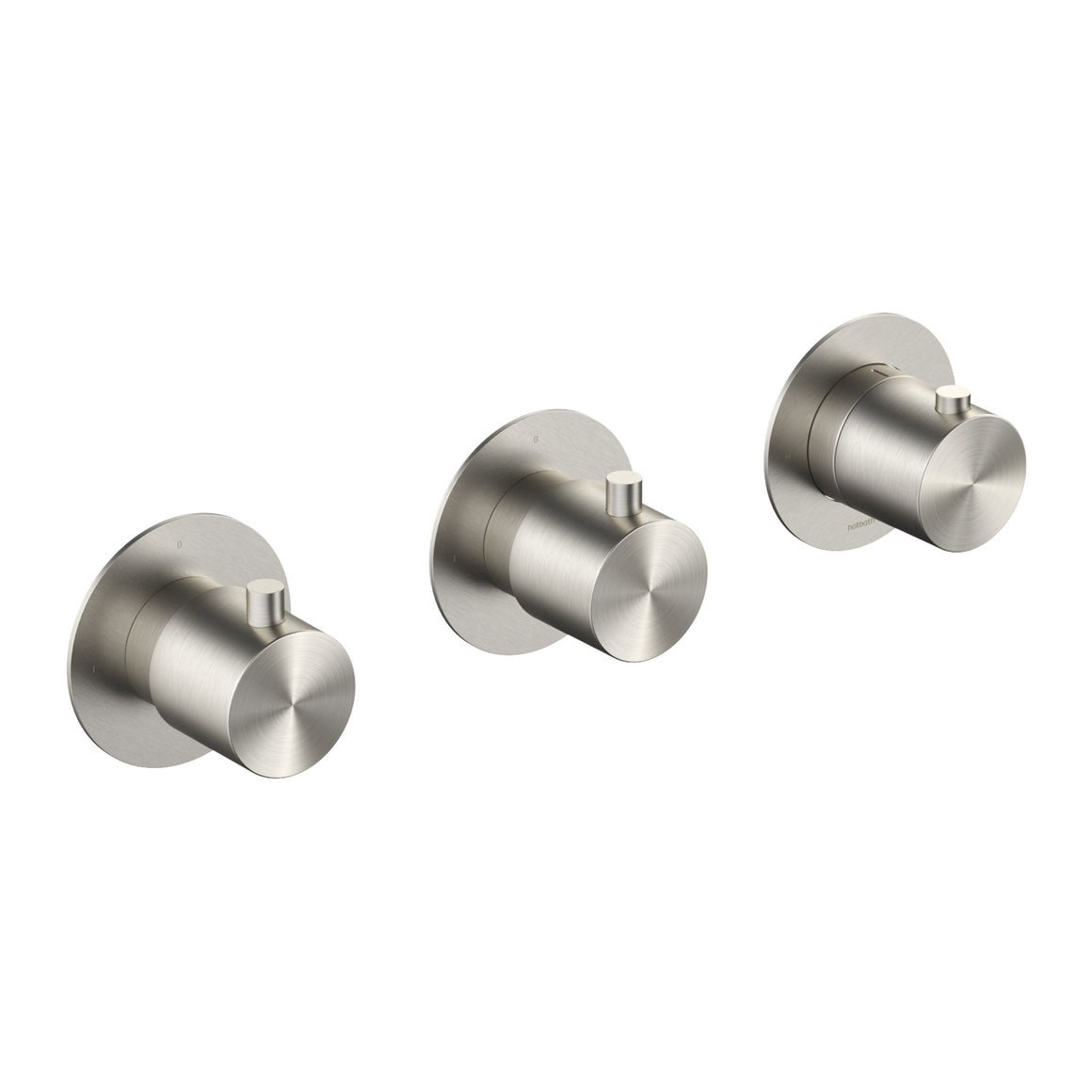 Hotbath Archie AR7067 inbouw douchethermostaat met 2 stopkranen RVS 316 Geborsteld RVS productfoto