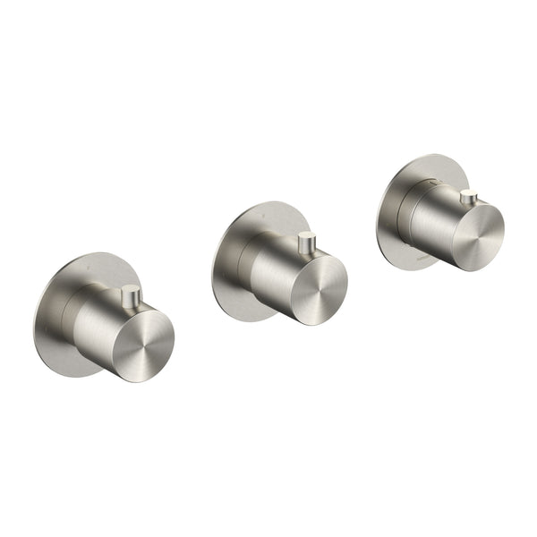 Hotbath Archie AR7067 inbouw douchethermostaat met 2 stopkranen RVS 316 (afbouwdeel)