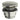 Hotbath Archie AR708 always open afvoerplug rond RVS 316 Geborsteld RVS productfoto
