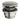 Hotbath Archie AR710 clickwaste afvoerplug rond RVS 316 Geborsteld RVS productfoto