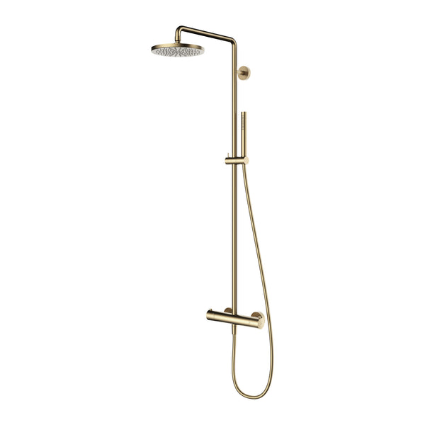 Hotbath Archie SDS32 thermostatische regendoucheset opbouw RVS 316