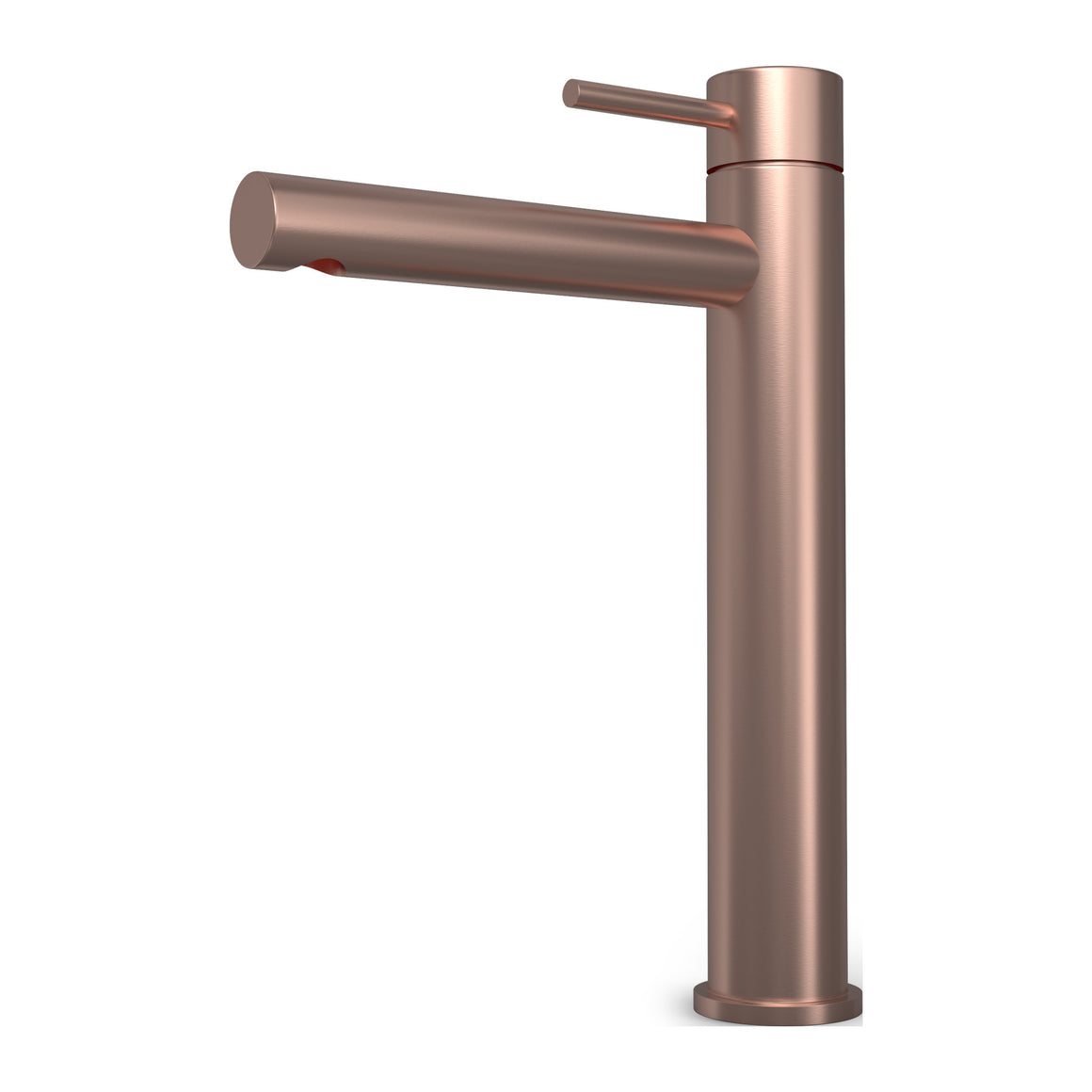 Hotbath Buddy B103H hoge wastafelmengkraan Geborsteld koper PVD productfoto
