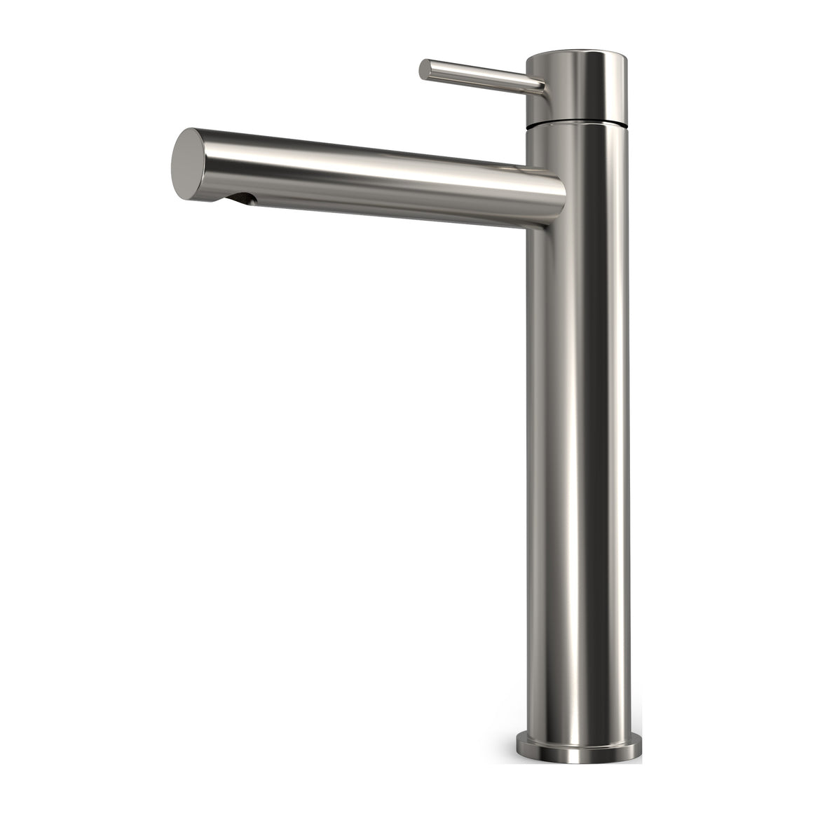 Hotbath Buddy B103H hoge wastafelmengkraan Geborsteld nikkel productfoto