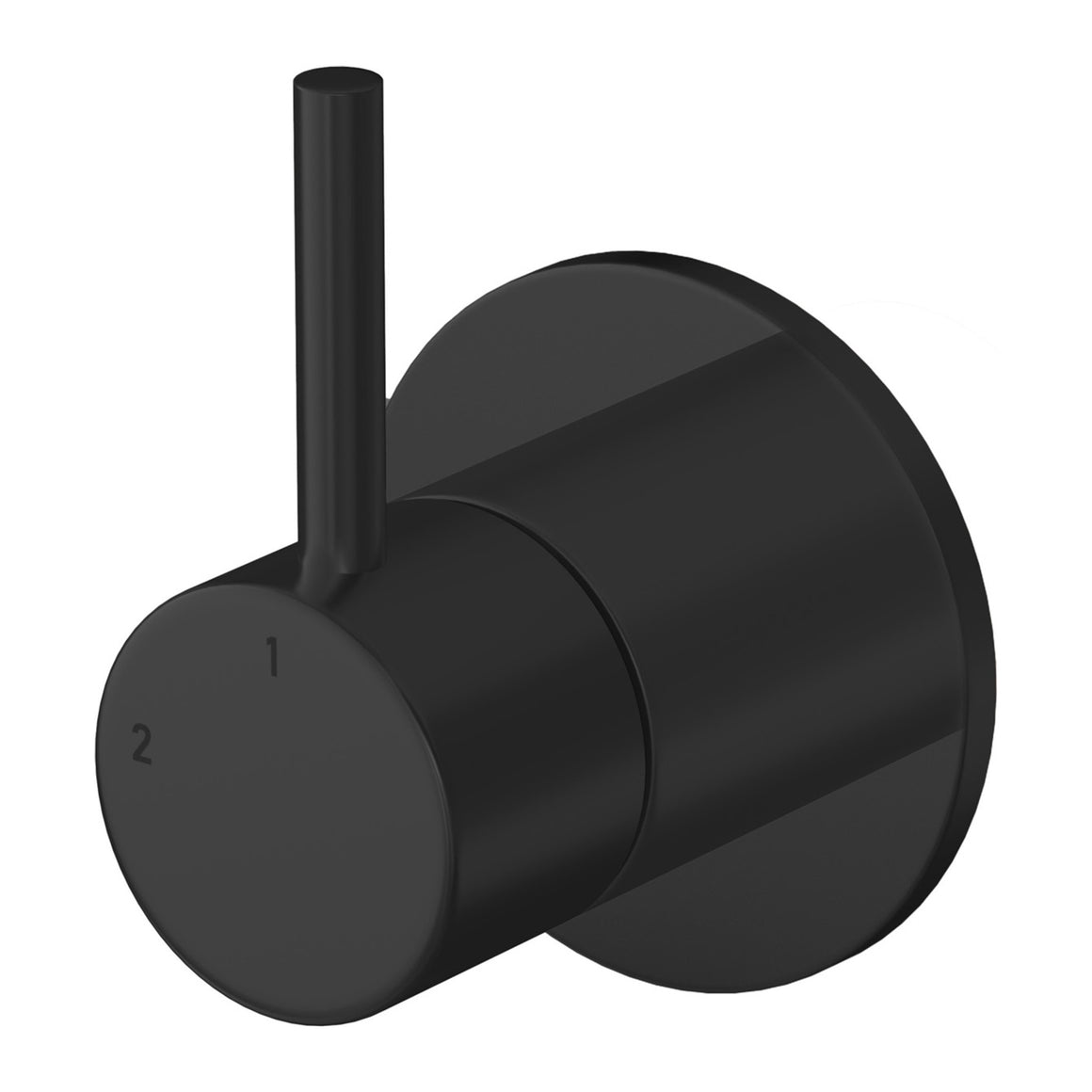 Hotbath Buddy B111 inbouw 2-weg omstel Geborsteld zwart PVD productfoto