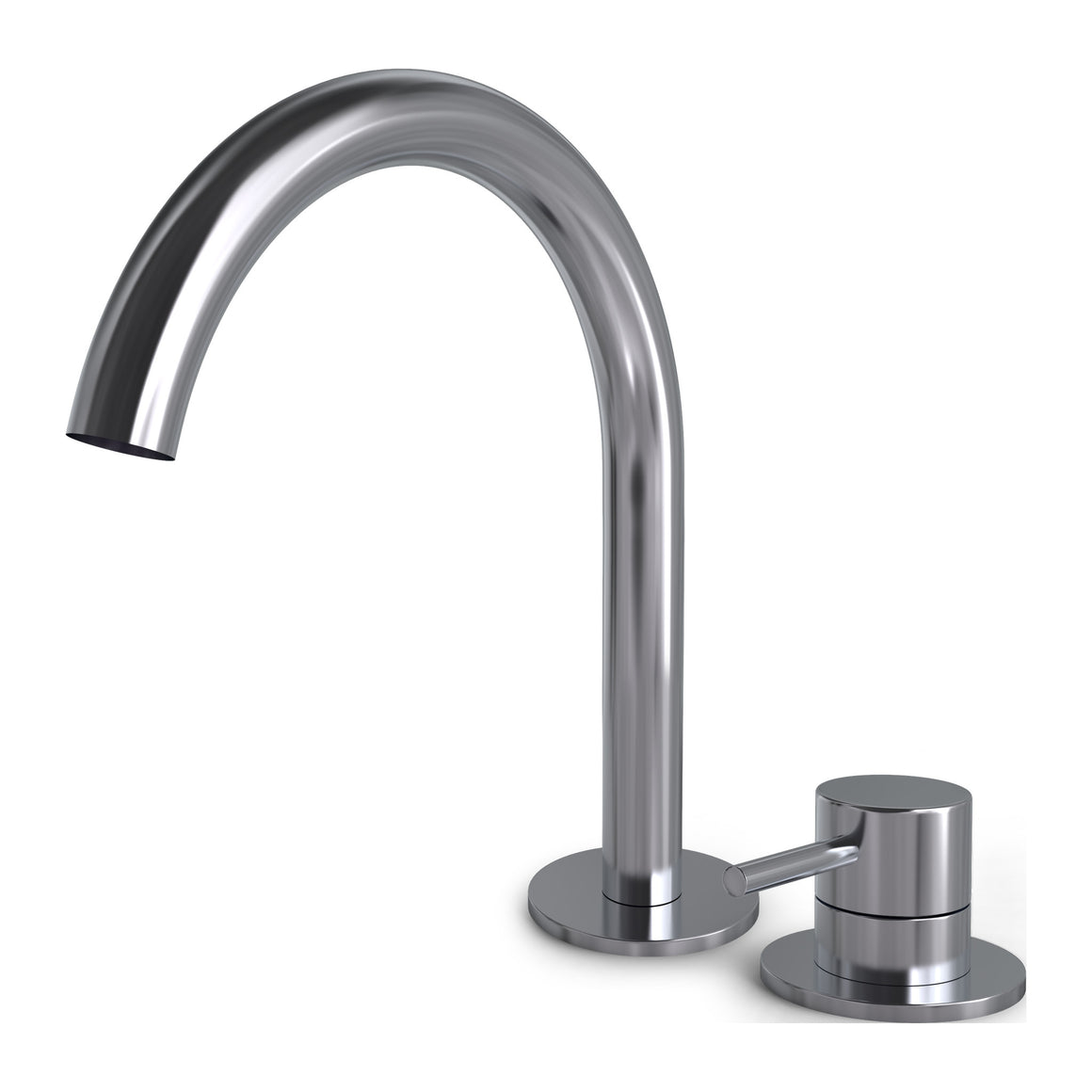 Hotbath Buddy B123 2-gats wastafelmengkraan Chroom productfoto