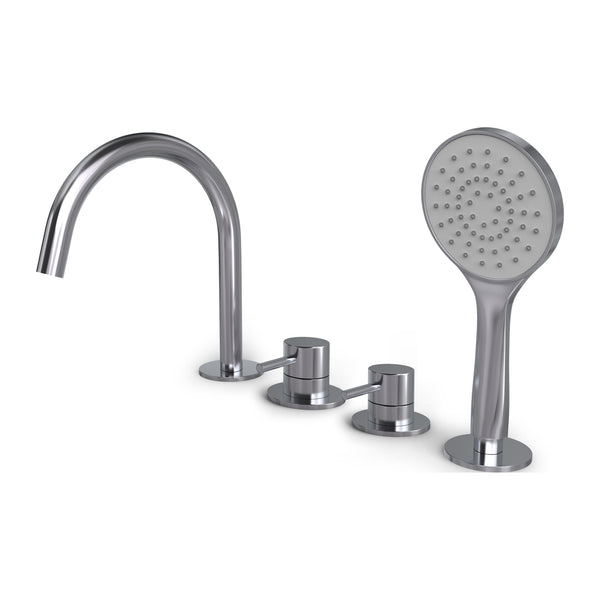 Hotbath Buddy B173 badrandcombinatie met uitloop en handdouche