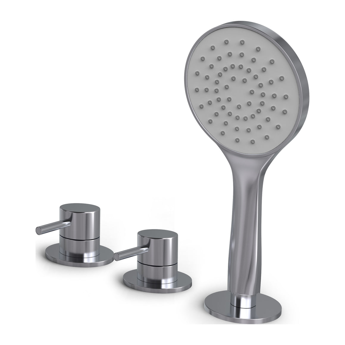 Hotbath Buddy B175 badrandcombinatie zonder uitloop met handdouche Chroom productfoto