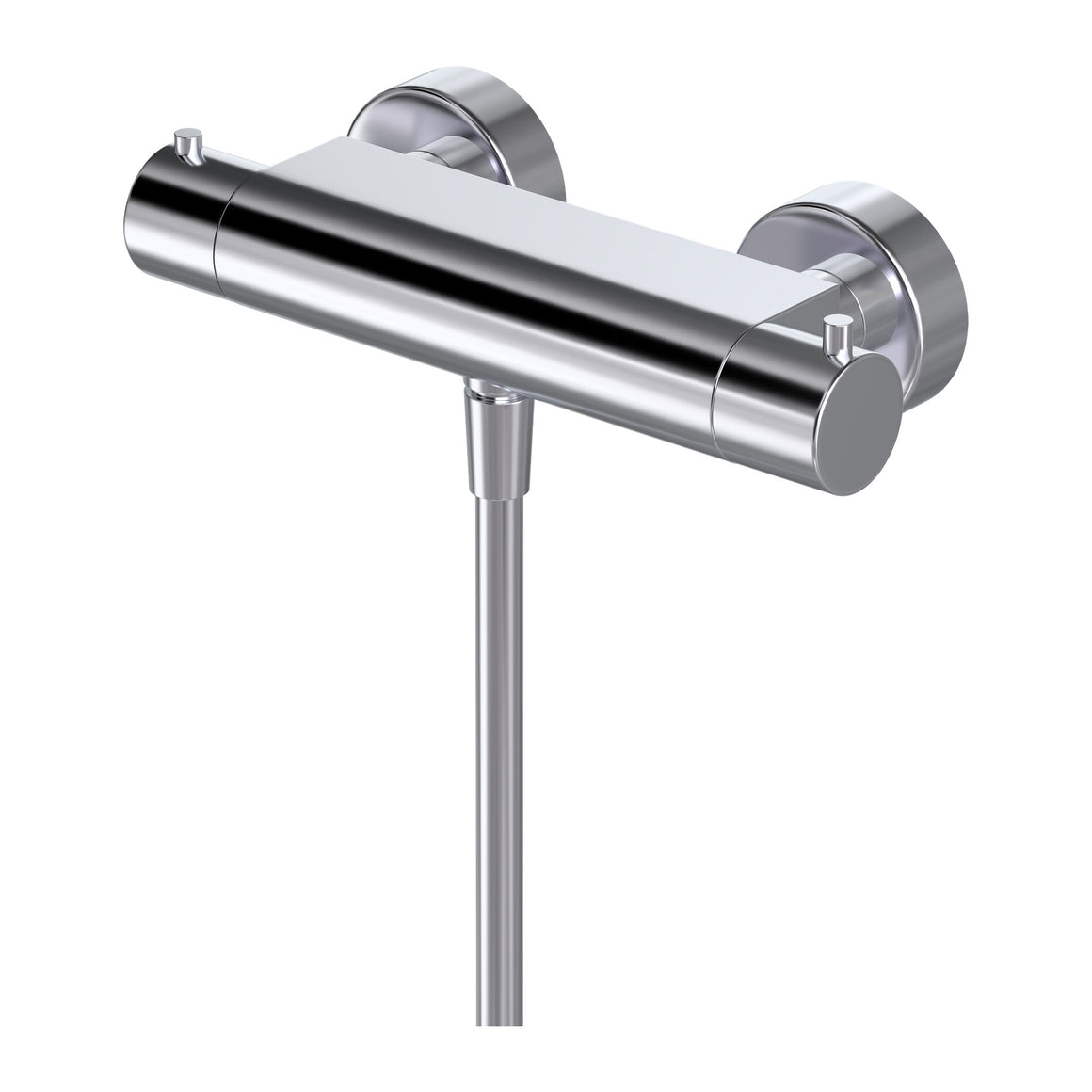 Hotbath Cobber B008 thermostatische douchemengkraan opbouw Chroom productfoto