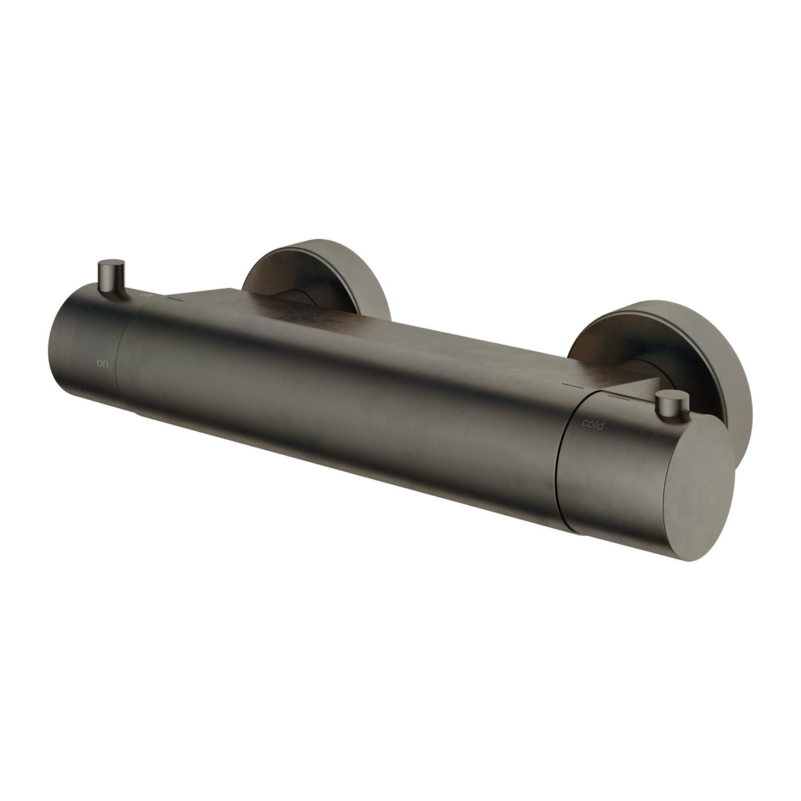 Hotbath Cobber B008 thermostatische douchemengkraan opbouw Verouderd ijzer productfoto