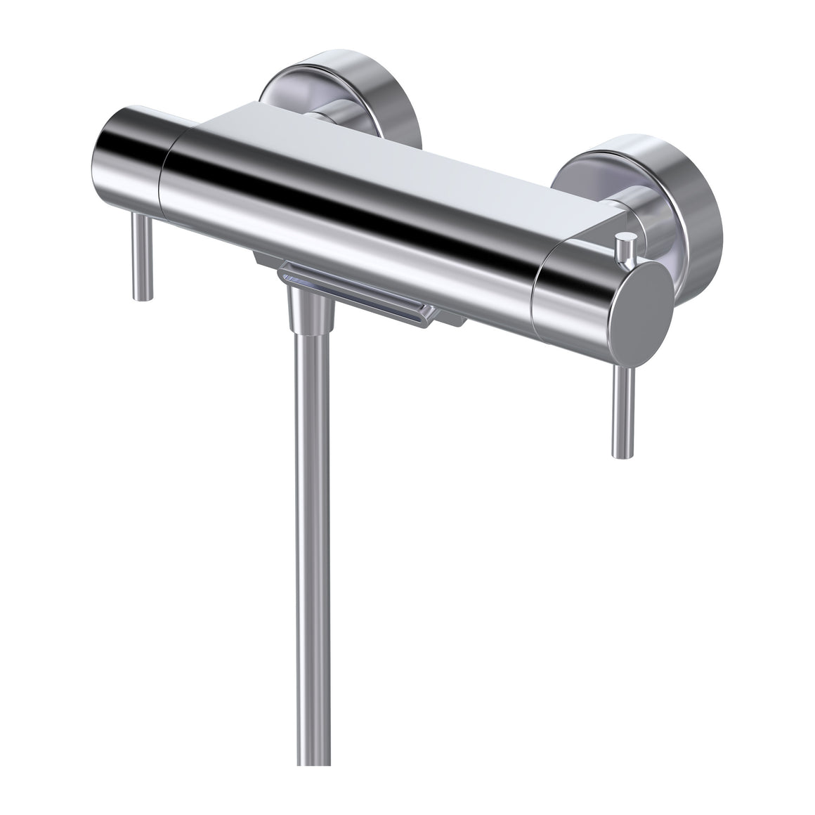 Hotbath Cobber B021 thermostatische badmengkraan met cascade uitloop Chroom productfoto