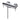 Hotbath Cobber B021 thermostatische badmengkraan met cascade uitloop Chroom productfoto