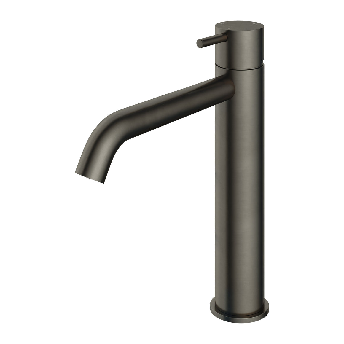 Hotbath Cobber CB003HC hoge wastafelmengkraan met gebogen uitloop Verouderd ijzer productfoto