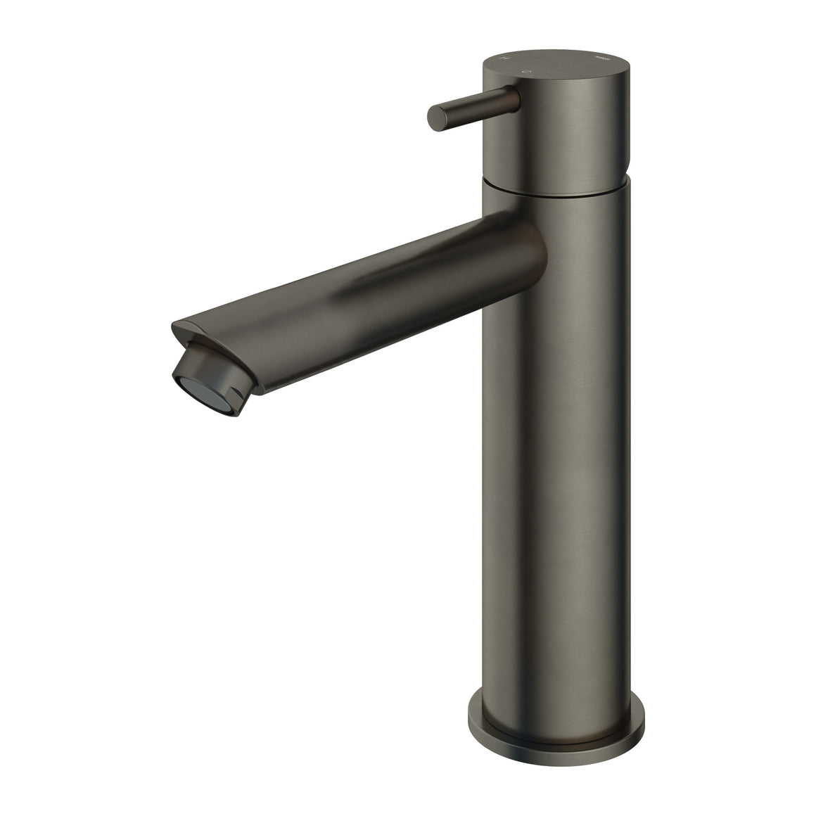 Hotbath Cobber CB003MS halfhoge wastafelmengkraan met rechte uitloop Verouderd ijzer productfoto