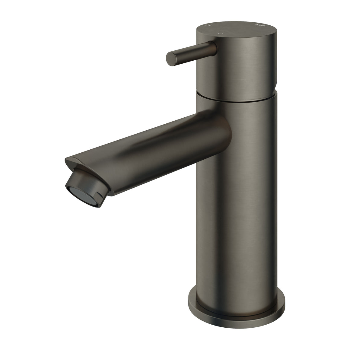 Hotbath Cobber CB003S wastafelmengkraan met rechte uitloop Verouderd ijzer productfoto