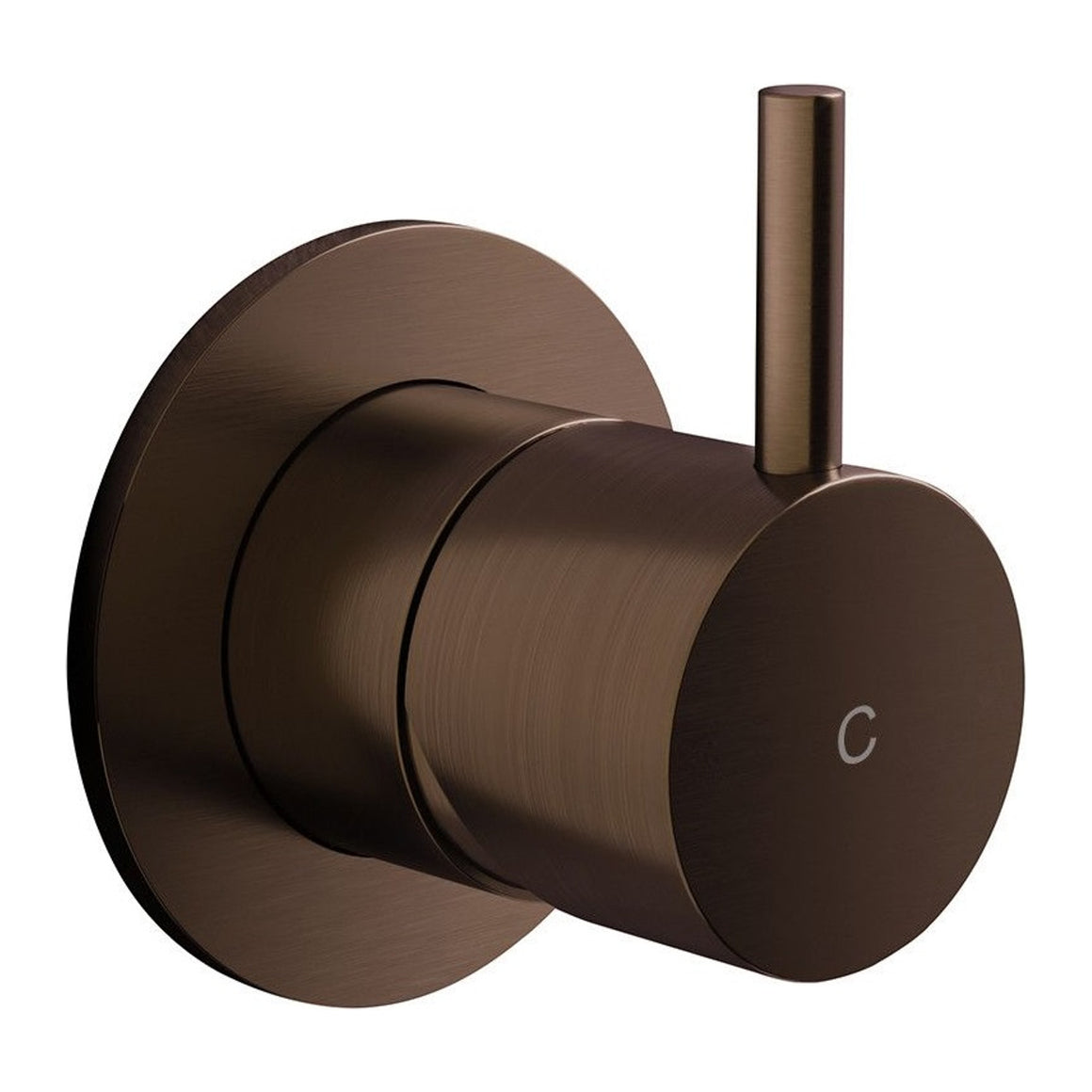Hotbath Cobber CB010C inbouw stopkraan koud water Verouderd messing productfoto